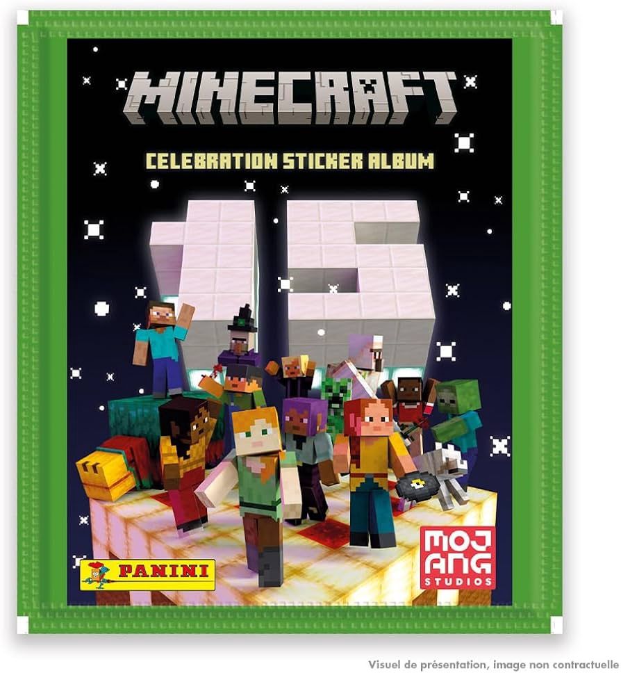 Panini Minecraft Stickers