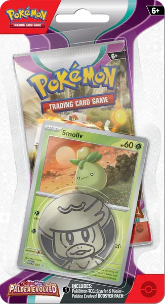 Pokémon SV2 Paldea Evolved Checklane Blister
