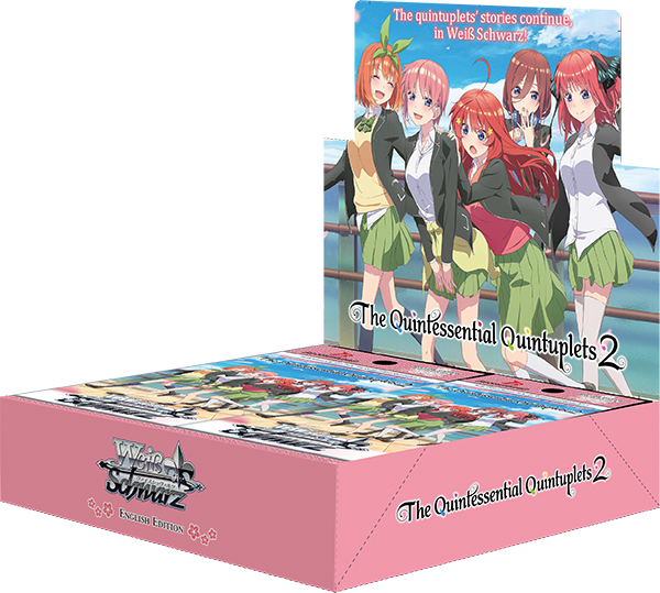 Weiß Schwarz The Quintessential Quintuplets 2 Booster