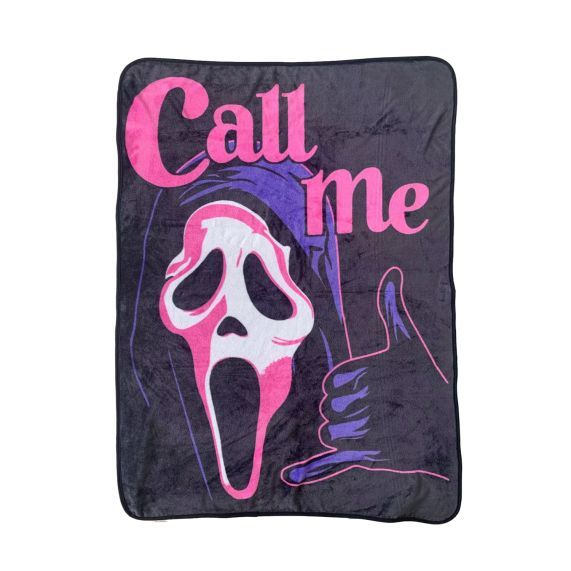 GHOST FACE - Call Me Throw Blanket
