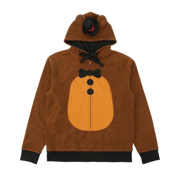 Five Night At Freddys - Freddy Fazbear Zip-Up Cosplay Hoodie