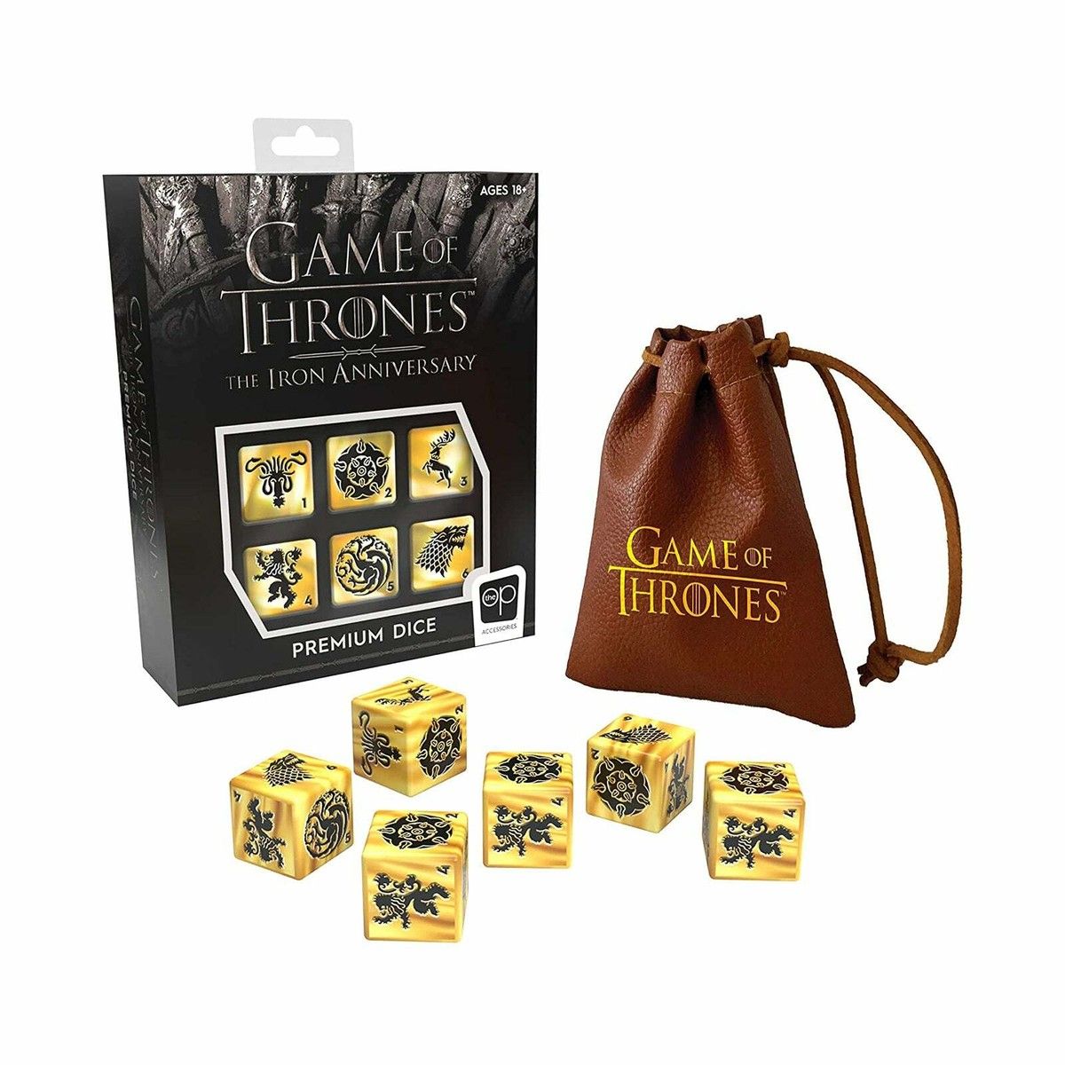 Dice Set Premium 6PC Game Of Thrones - OOP