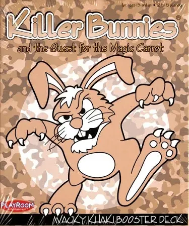Killer Bunnies Wacky Khaki Booster Deck