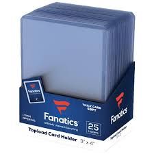 Fanatics Toploads 59pt 25ct Pack