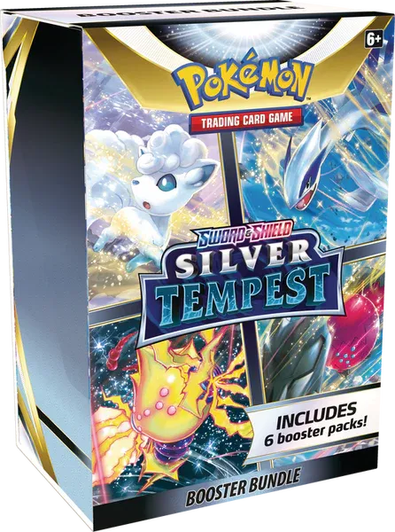 Pokémon SWSH12 Silver Tempest Booster Bundle
