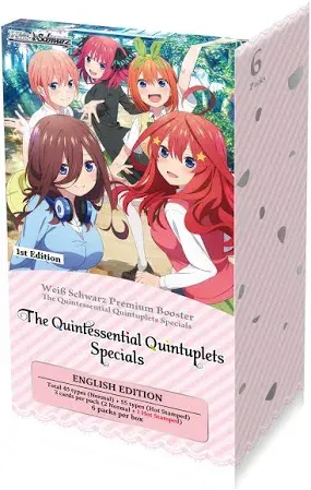 WS The Quintessential Quintuplets Specials Premium Booster Bundle