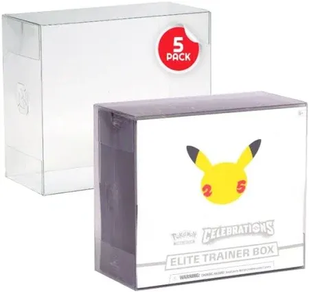 ER Display Case Protector For Pokémon ETB 5PK