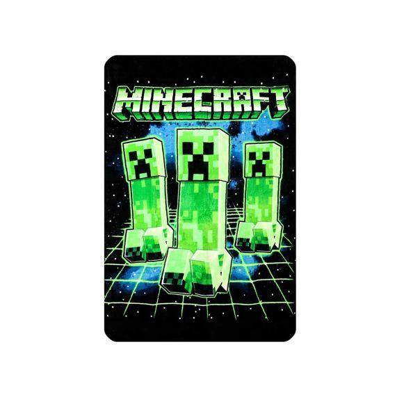 MINECRAFT - Creepers Digital Print Throw