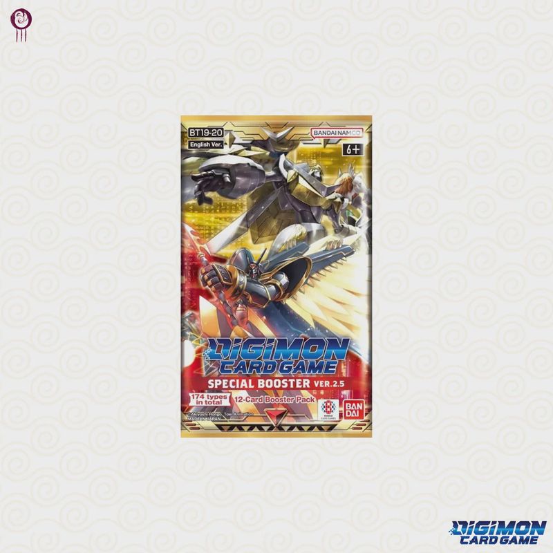 Digimon Card Game Special Booster Pack Ver.2.5 CG BT19-20