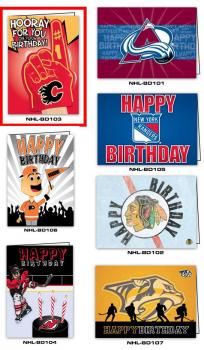 NHL Birthday Cards Leafs