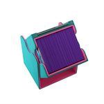 Deck Box: Squire Plus XL:, Colour: Teal / Pink (100 ct)