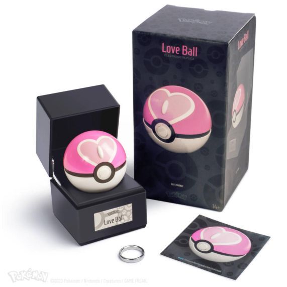 The Wand Company - Pokémon Die-Cast Love Ball Replica
