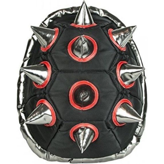 GENERIC -Black &amp; Red Spike Backpack