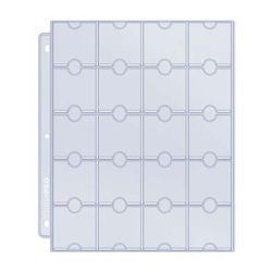 20 Pocket Coin Pages 10 Pack