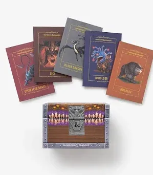Dungeons &amp; Dragons Mimic Treasure Chest Notebooks