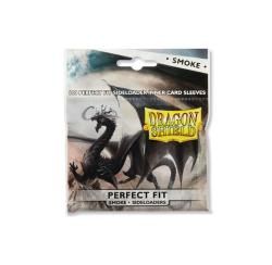 Dragon Shield Perfect Sleeves 100ct, Colour: Smoke, Design: Side Loading