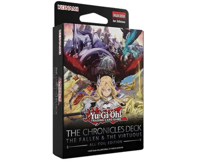 YGO The Chronicles Deck: The Fallen &amp; The Virtuous (All-Foil Edition)