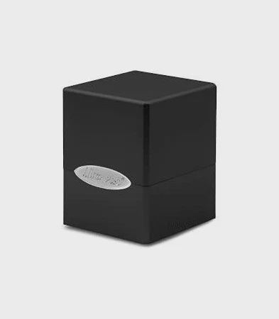 UP D-BOX SATIN CUBE Deck Box, Colour: Jet Black