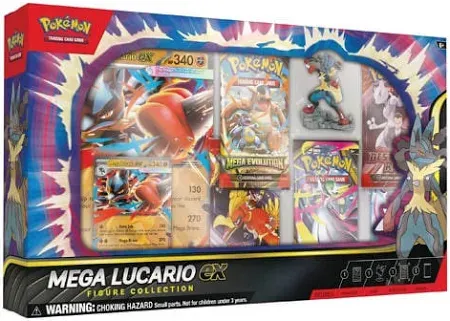 Pokémon Mega Lucario ex Figure Collection