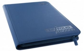 Ultimate Guard Zipfolio Xenoskin 18PKT, Colour: Blue