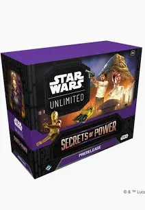 Star Wars Unlimited Secrets of Power Pre-release Box
