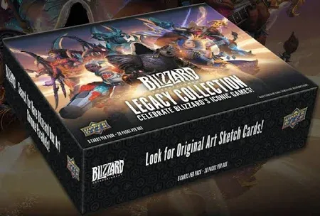 2023 Upper Deck Blizzard Legacy Collection Trading Cards Pack