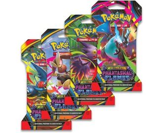 Pokémon - Mega Evolution - Phantasmal Flames - Sleeved Booster Pack
