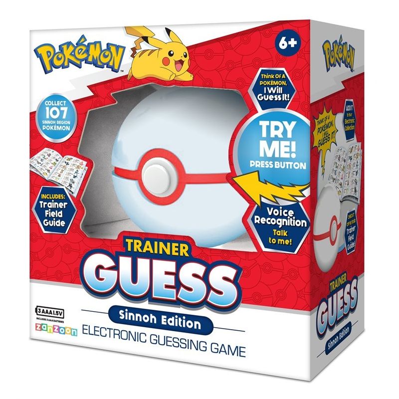Pokémon Trainer Guess Pokeball Game