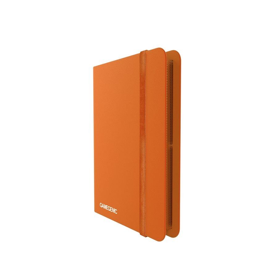 GameGenic Binder: Casual Album, Colour: Orange, Size: 8Pkt