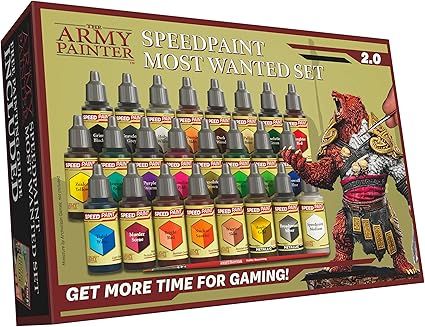The Army Painter: Speedpaint Most Wanted Set 2.0