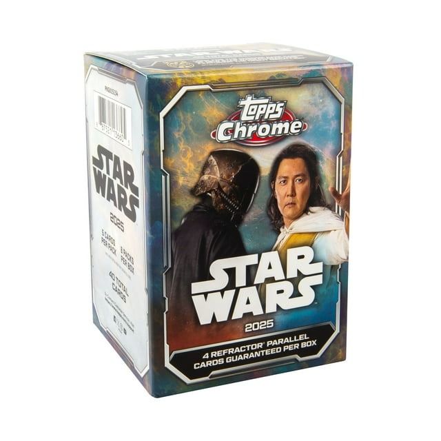 2025 Topps Trading Cards Star Wars Chrome Blaster Box