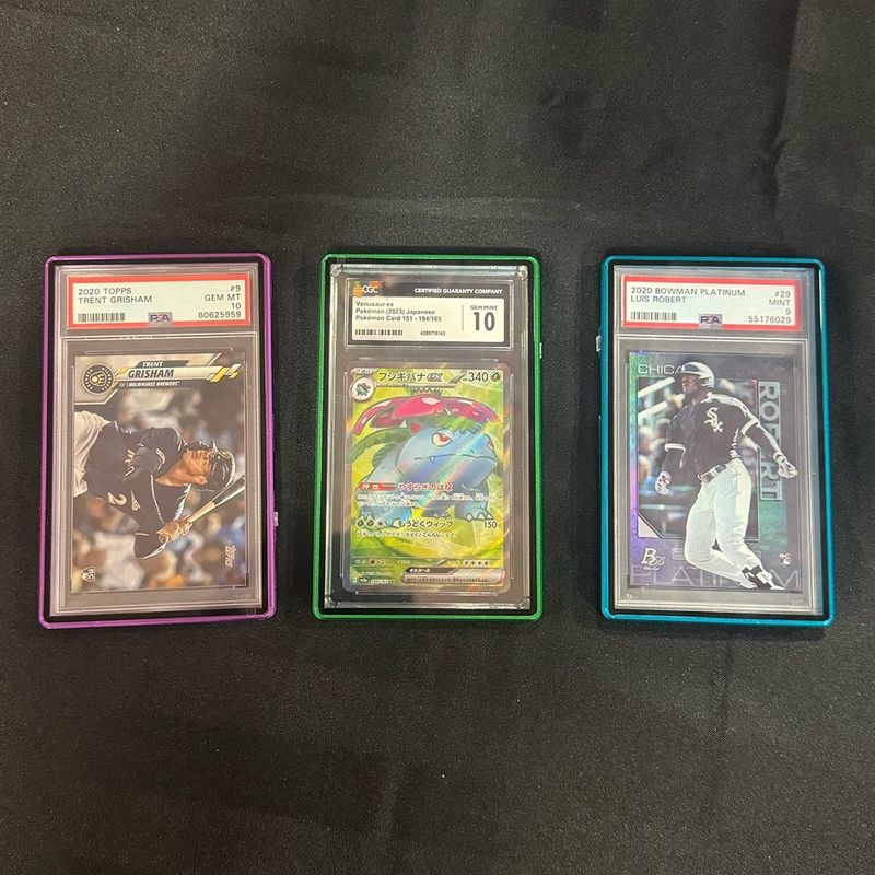 EVORETRO Magnetic Case bumper for PSA slab Graded Card | Pack of 1