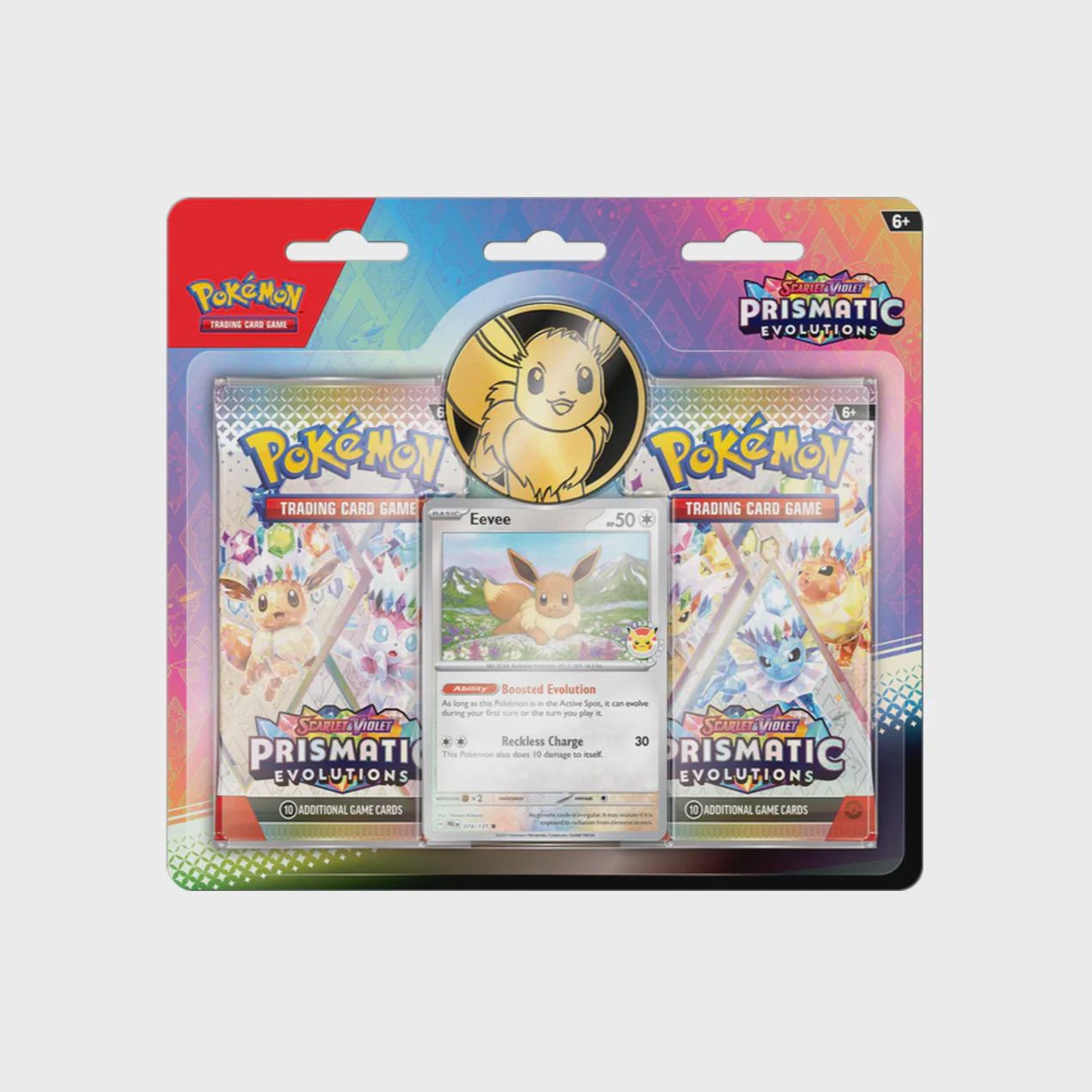 Pokemon SV8.5 Prismatic Evolutions 2-Pack Blister