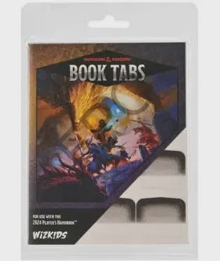 D&amp;D Book Tabs: Player's Handbook 2024