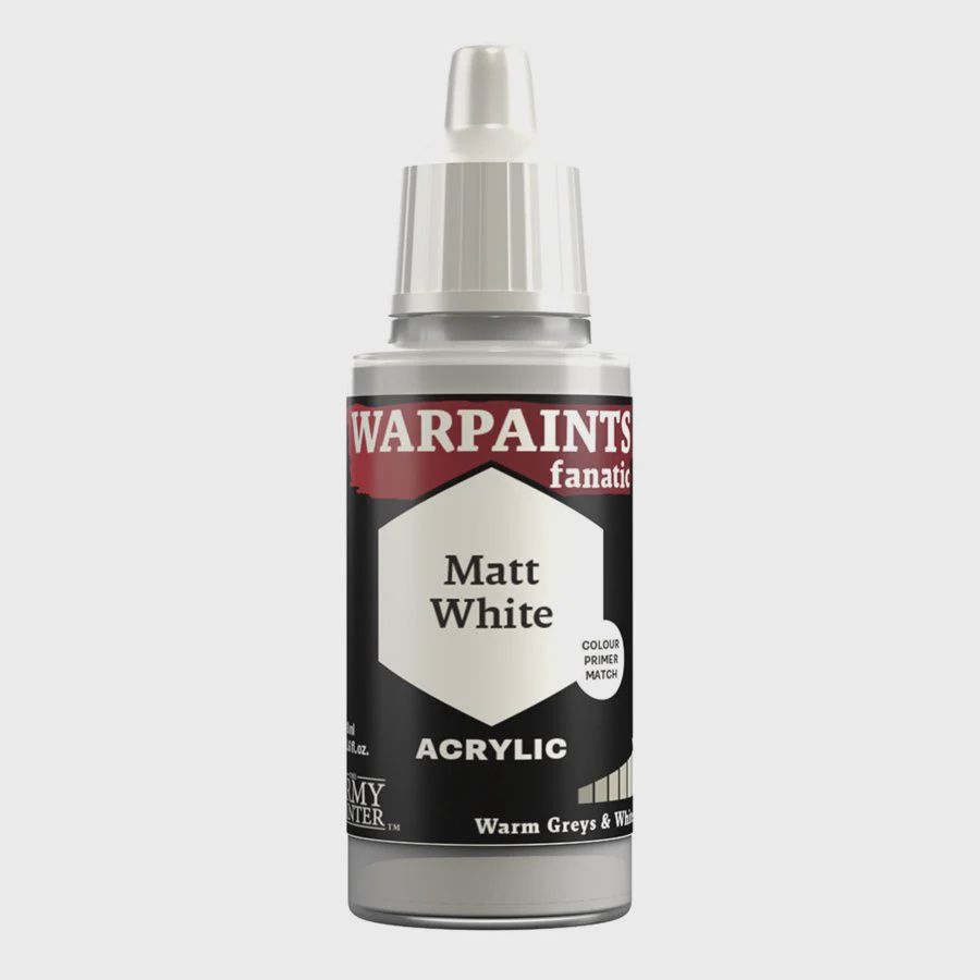 The Army Painter: Warpaints Fanatic: Matt, Colour: White