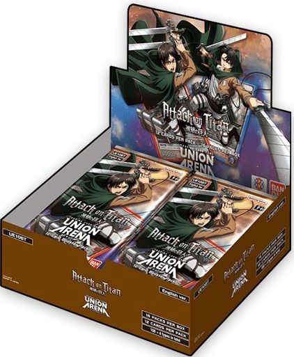 UNION ARENA ATTACK ON TITAN BOOSTER