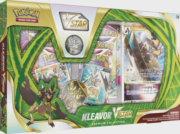 Pokemon Kleavor VSTAR Premium Collection Box