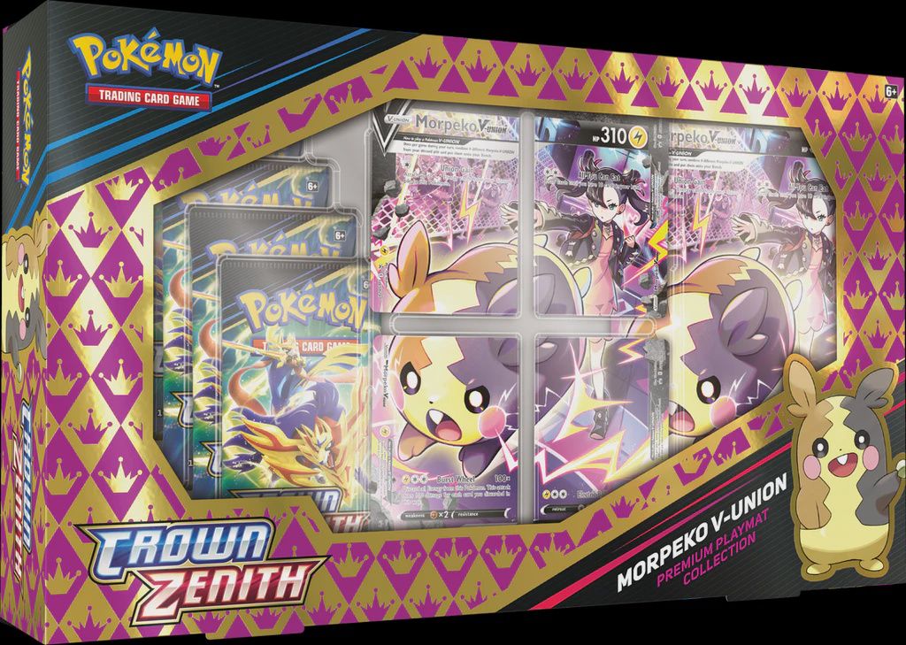 Pokemon SWSH12.5 Crown Zenith Premium Playmat Collection (Morpeko V-Union)