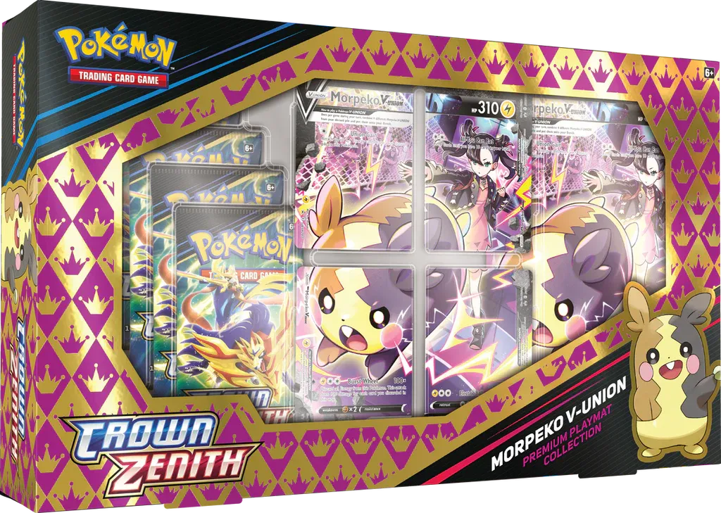 Pokémon SWSH12.5 Crown Zenith Premium Playmat Collection (Morpeko V-Union)
