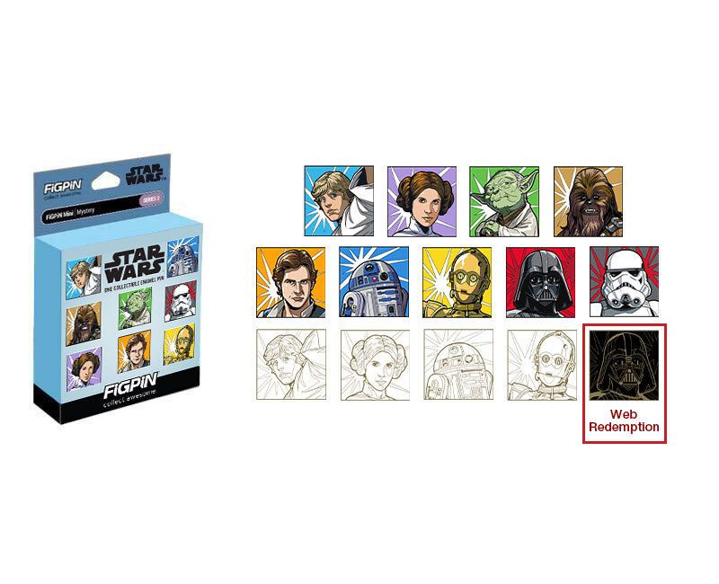 Figpin Quest Star Wars Classic Mystery Pins