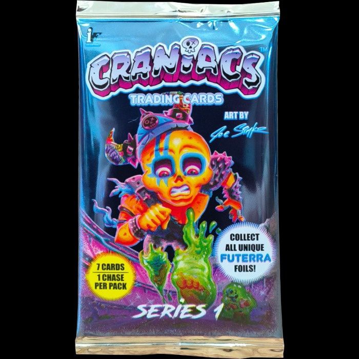 Craniacs Series 1 Trading Cards Pack