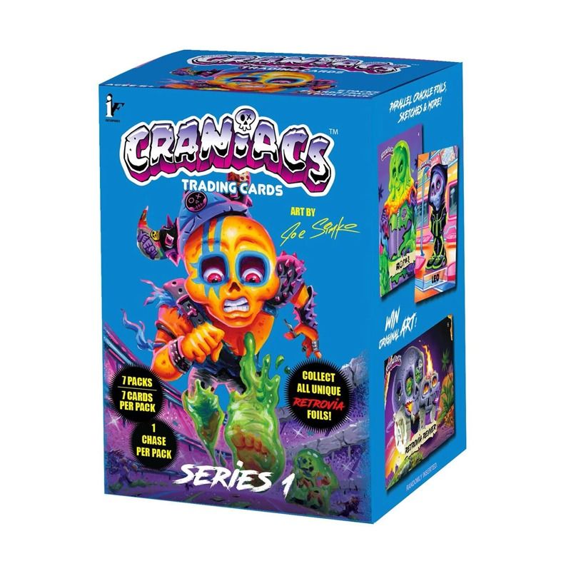 Craniacs Series 1 Blaster Trading Cards