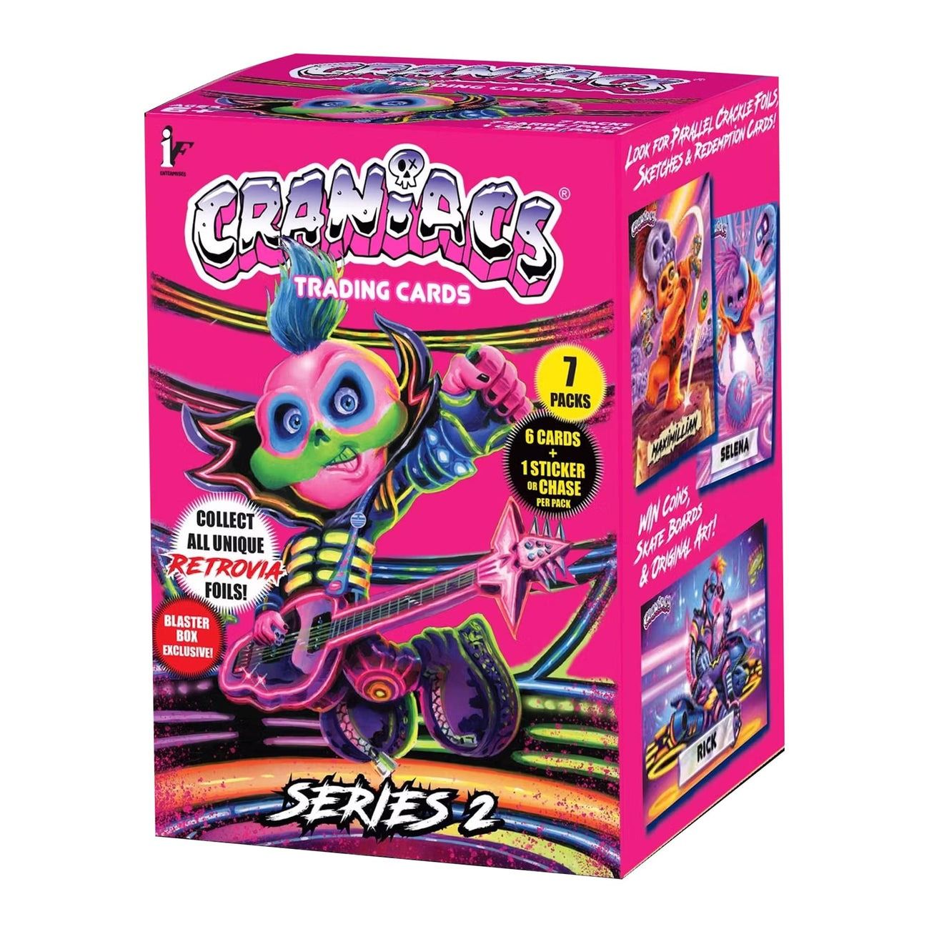 Craniacs Series 2 Blaster Trading Cards