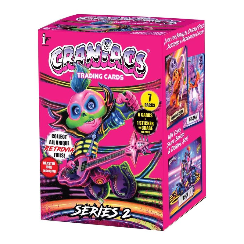 Craniacs Series 2 Blaster Trading Cards