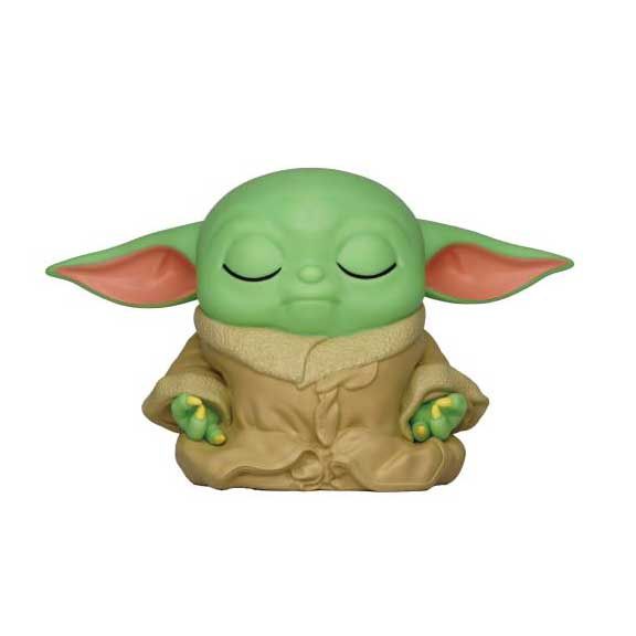 Figural Bank Mandalorian Grogu Meditate