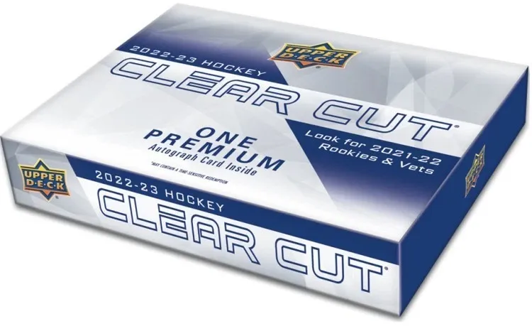 2022-2023 Upper Deck Clear Cut Hockey Hobby Box