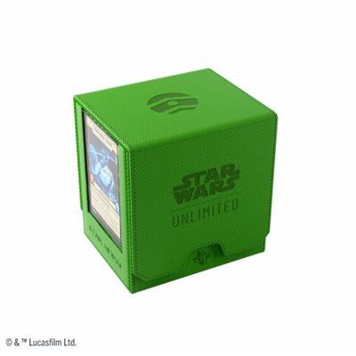 Deck Box: Star Wars: Unlimited: Twin Suns Deck Pod:, Colour: Green