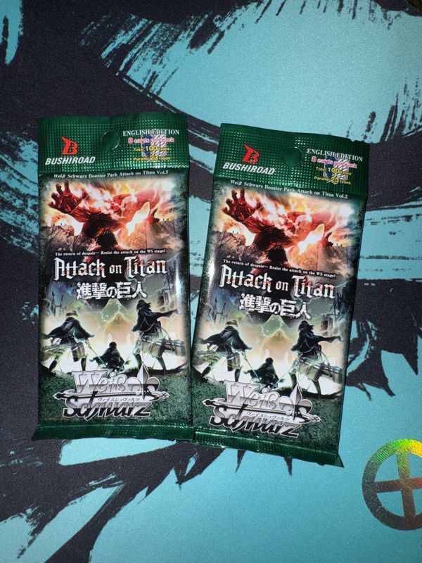 WS Attack On Titan V2 Booster Pack