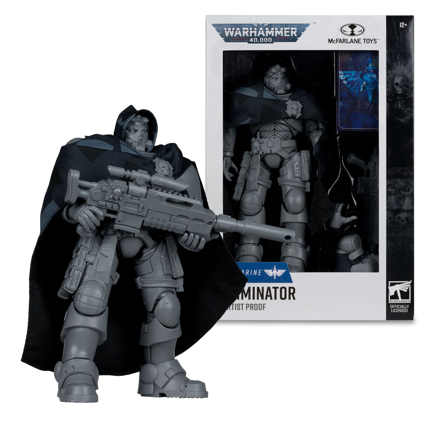 Warhammer 40000 7" Figs WV9 - Space Marine Eliminator (Artist Proof)