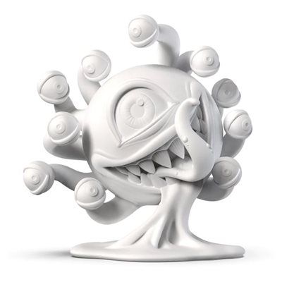 Dungeons &amp; Dragons: Beholder 7" Resin Blank by Kidrobot